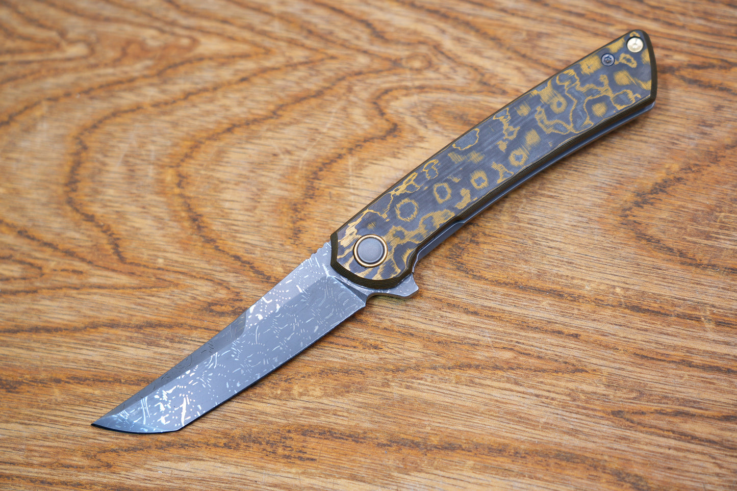 VegasForge AMERICAN MADE DAMASCUS STEEL