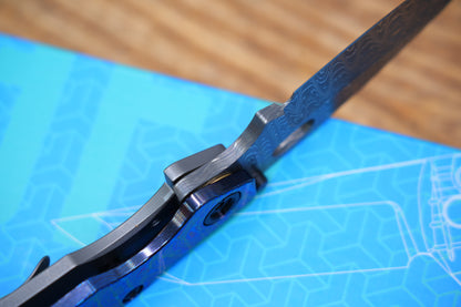 BBNM VegasForge AMERICAN MADE DAMASCUS STEEL Zirconium alloy Damascus