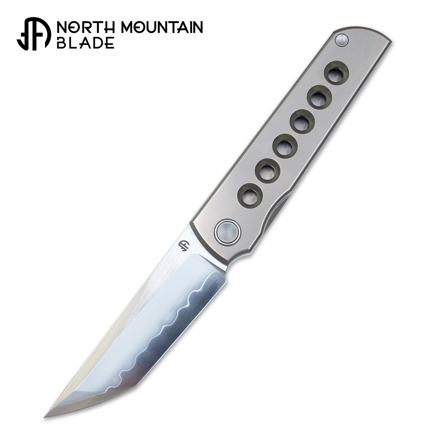 Chop Classic 2505-B-Ti Hole SLD Steel Front Flipper Ti Clip
