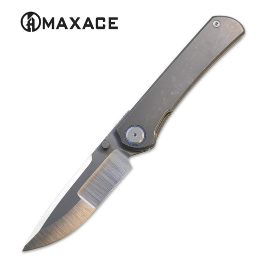 MAXACE knife PEREGRINE II M390 Titanium handle