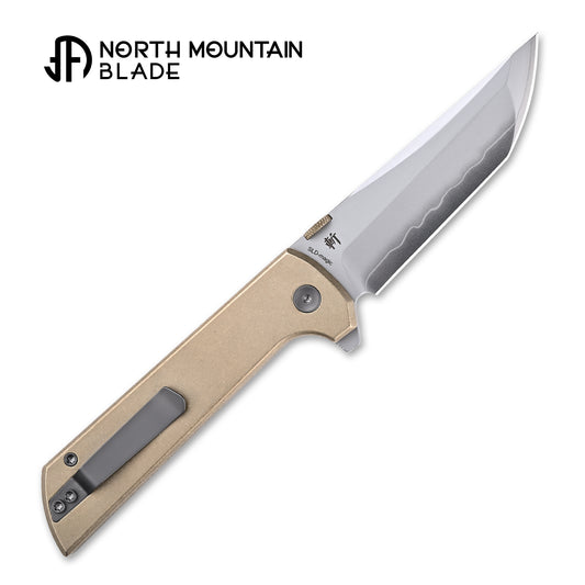 2404-BZ-G and Plates Aluminum bronze Tanto CNC Exclusive SLD-Magic