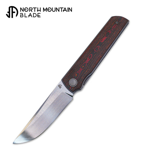 2412-ORCF Clip Point Hand-brushed finish