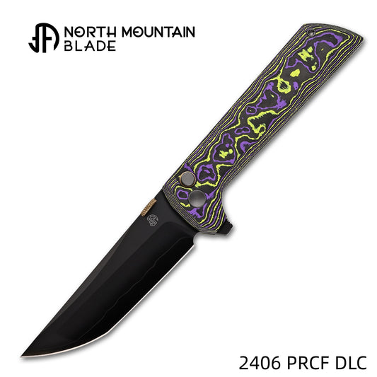 2406-PRCF-DLC Chop2 Joker Color Ceramic Carbon Fiber New .45-style thumb disc