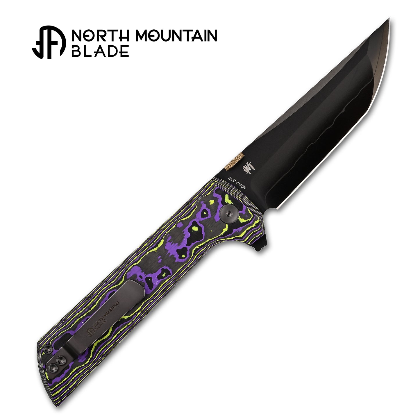 2406-PRCF-DLC Chop2 Joker Color Ceramic Carbon Fiber New .45-style thumb disc
