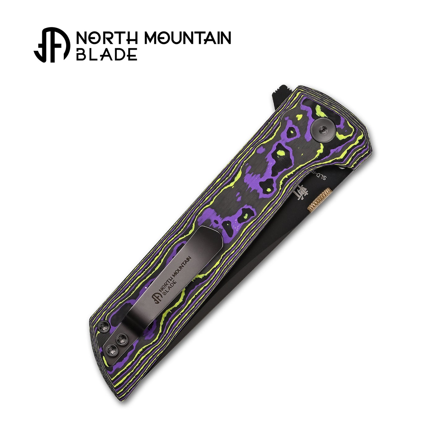 2406-PRCF-DLC Chop2 Joker Color Ceramic Carbon Fiber New .45-style thumb disc