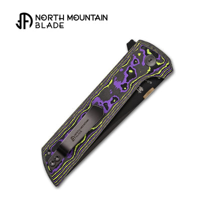 2406-PRCF-DLC Chop2 Joker Color Ceramic Carbon Fiber New .45-style thumb disc