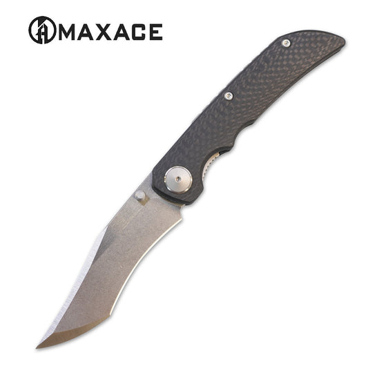 MAXACE knife KINGSNAKE S90V Carbon fiber