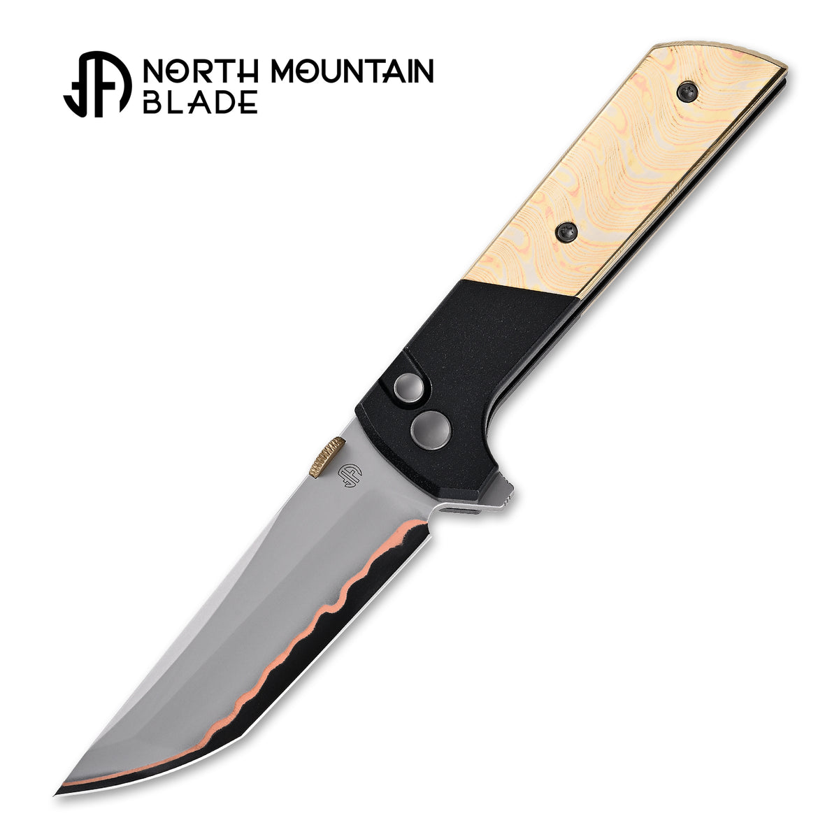 2407-CUDM-5 Copper Damascus Edition Mirror-polished