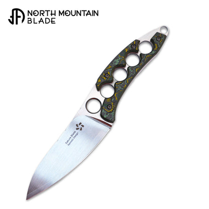 SHURA Sakura Blade Nemoto Design ZDP-189 Ceramic Carbon Fiber tactical knife