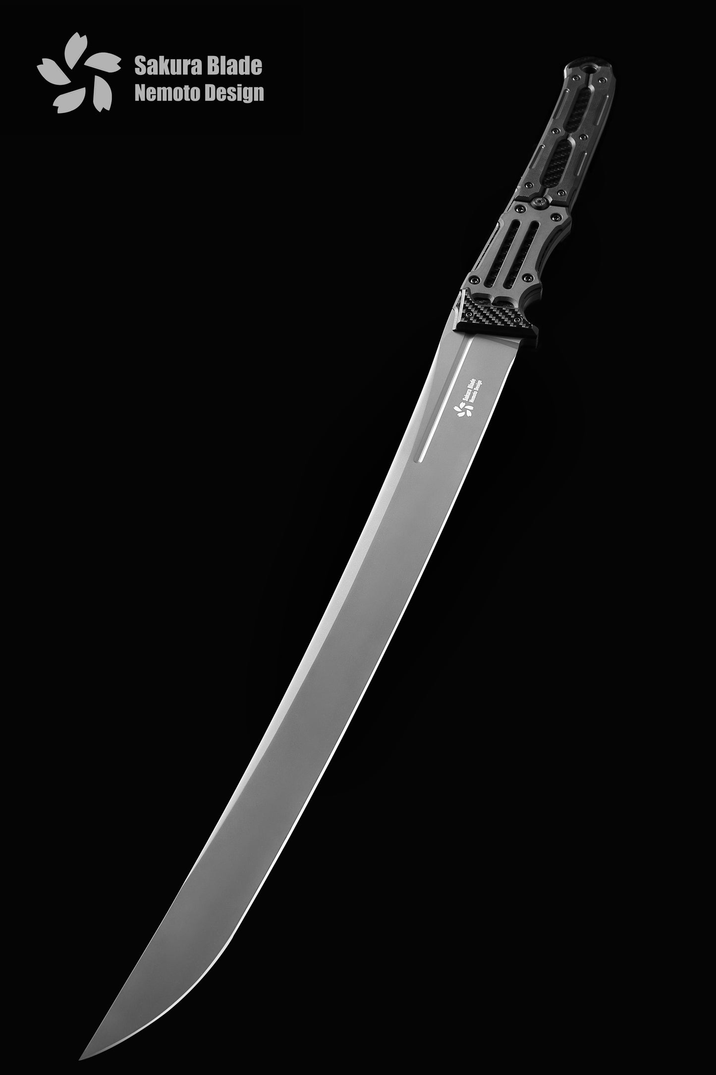 Couteau tactique Katana Sakura Blade Nemoto Design XL