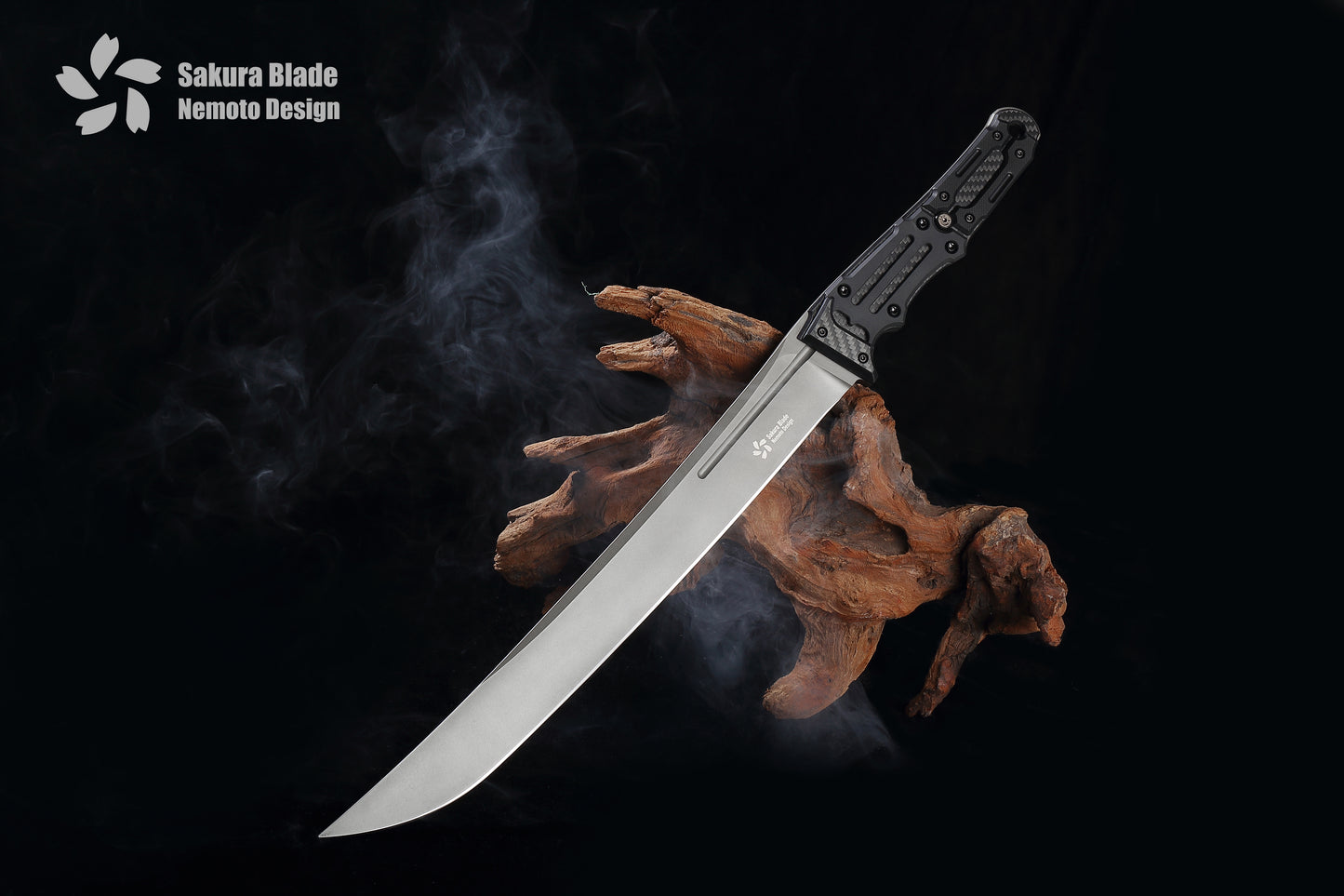 Wakizashi Sakura Blade Nemoto Design Tactical Knife