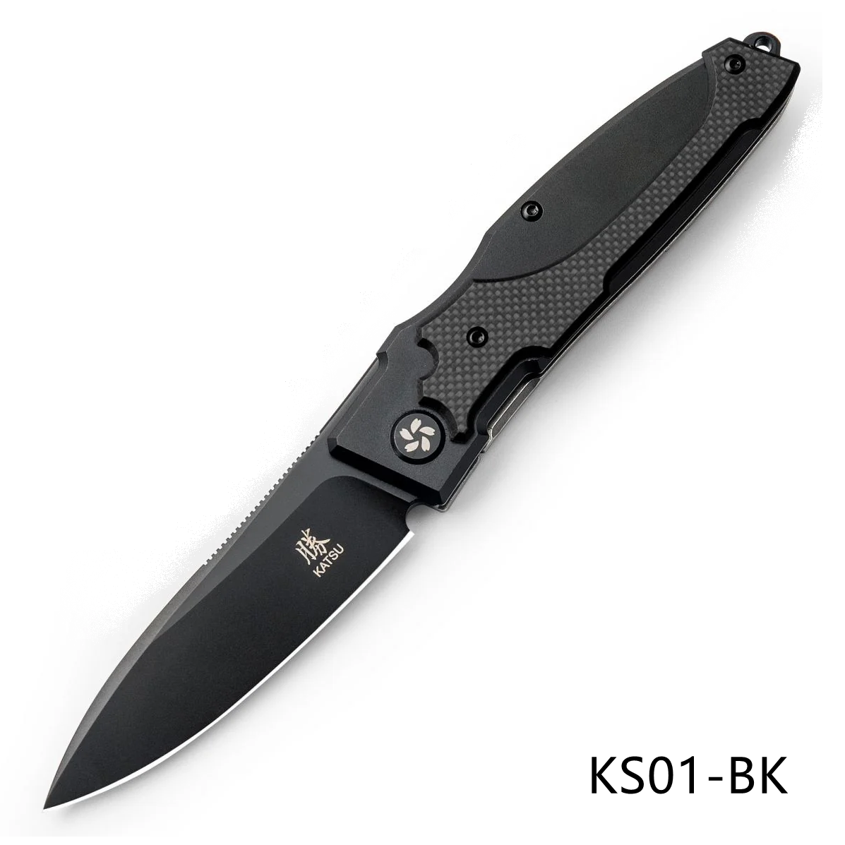 Nemoto Design KS01-BK Japanese Higo-no-Kami folding knife tactical design