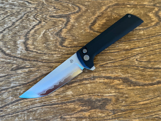 North Mountain Chop 2 Black G10 real SAN MAI Patented blade technology