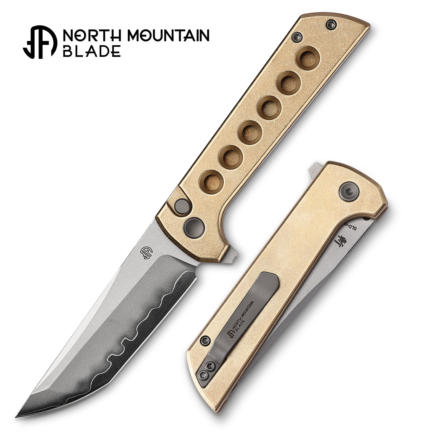 2024 New Aluminum bronze Tanto CNC Exclusive SLD-Magic Chop 2