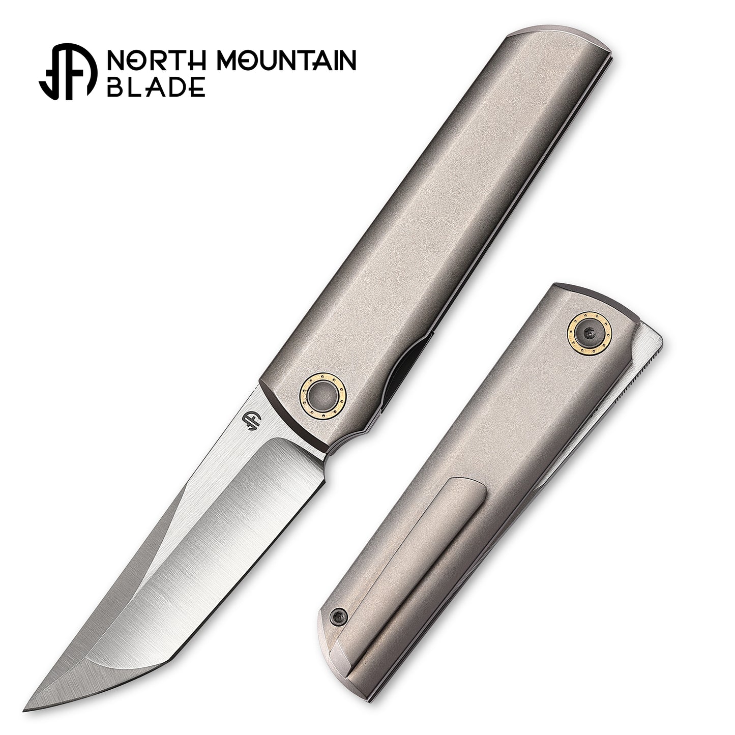 Nouvelle version phare du couteau pliant tactique japonais Ti Chop M390 de style TANTO