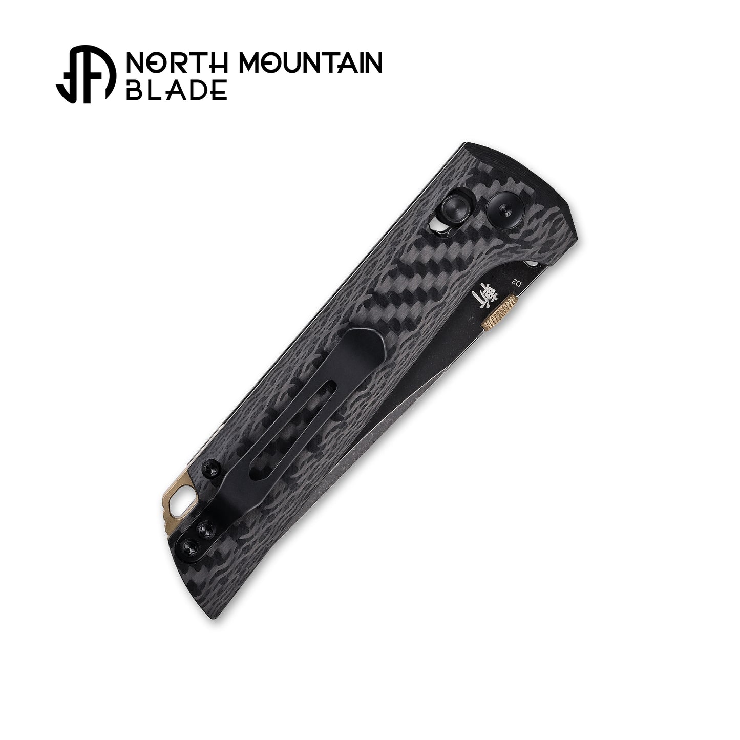 2406-CF-D2BK Crossbar Lock Knife D2 Steel Japanese-style tactical folding knife