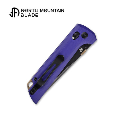 2406-PR-D2BK Crossbar Lock Knife D2 Steel Japanese-style tactical folding knife