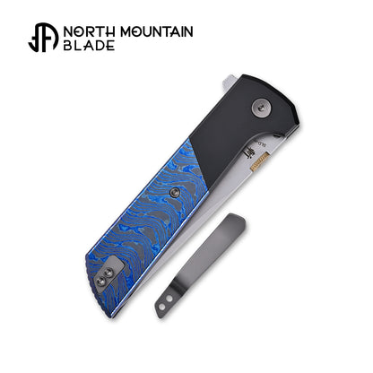 2407-ZRDM Zirconium & Titanium Damascus Edition