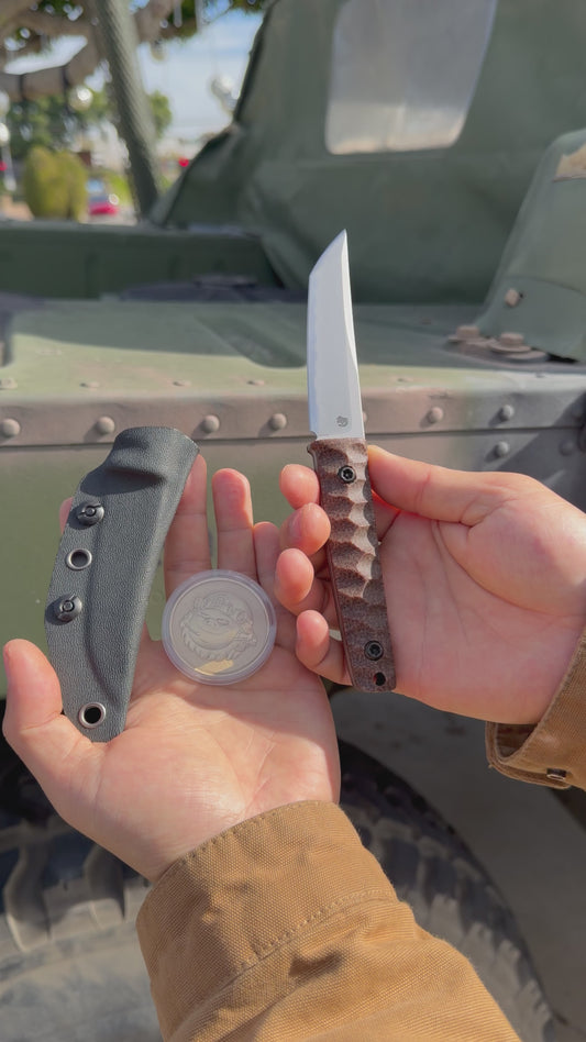 That’s it 2416-MCT CHOP MINI Fixed Knife Japanese Tanto Style