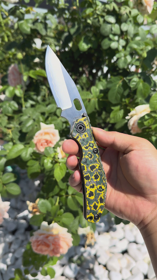 BBNM Bowie Toxic Green&Yellow Ceramic Carbon Fiber