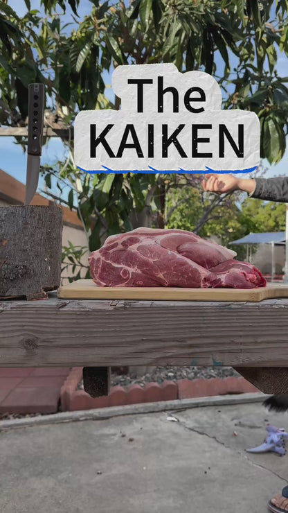 KAIKEN 2502-CF 3K Carbon Fiber +Black G10 Classic Japanese style tactical folding knife